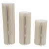 3 PCs Wedding Flower Stand Party Decoration Dessert Table Cylinder Display Rack