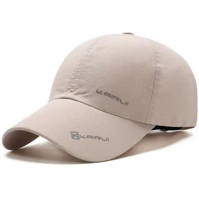 Unisex Breathable and Quick Drying Snapback Baseball Caps Spring and Autumn Outdoor Adjustable Casual Hats Sunscreen Hat