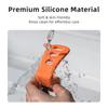 Silicone Action Camera Mount 360° Adjustable Rotatable Flexible Bracket Elastic Quick Release for Insta360/DJI Osmo/GoPro