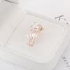 European & American Fashion Rhinestone Zirconia Crystal Ring