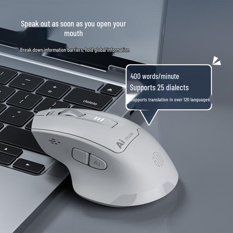INPHIC S6 Multi-mode Bluetooth AI Voice Mouse