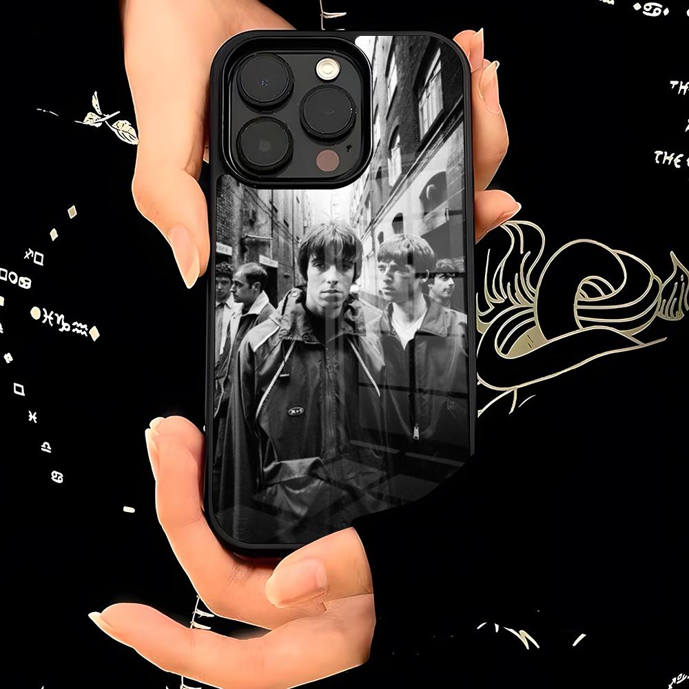 Oasis Phone Case PC+TPU For IPhone 15 16 17ProMax 13 16 11 12 14 Pro Xs Max Mini Xr X Plus Cover