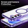 For Samsung Galaxy A55 5G Case Compatible with MagSafe TPU+PC Clear Phone Cover