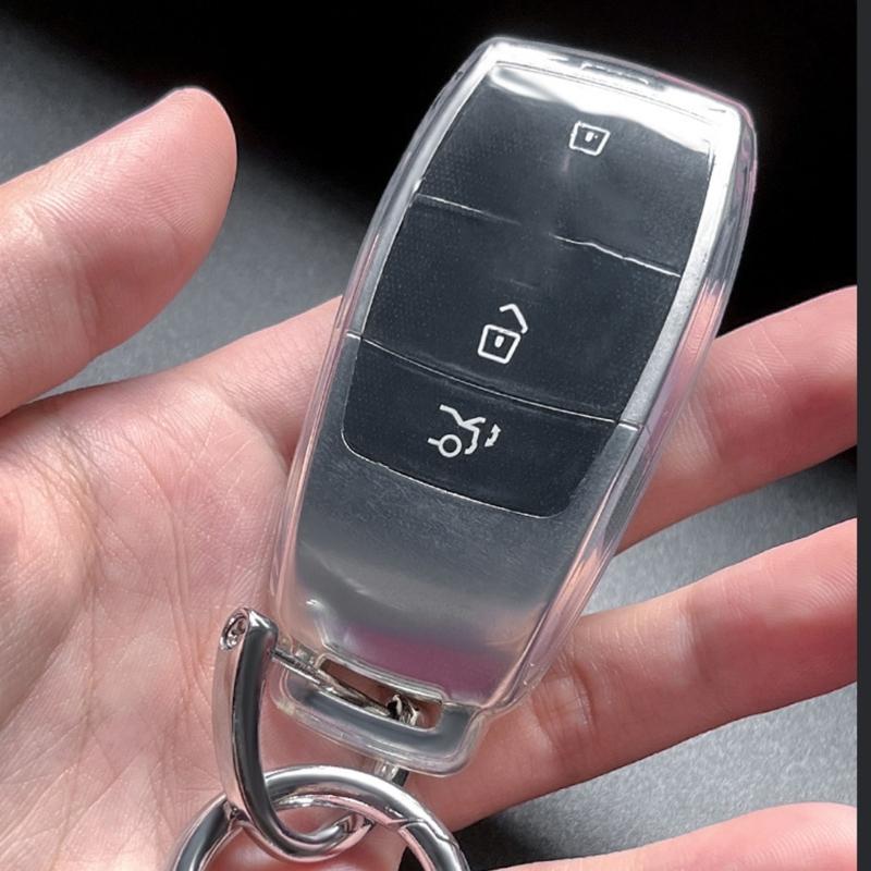 Universal Soft TPU Key Protector Comfortable Grip Soft TPU Key Cover Protector Flexible TPU Key Case for Car Use