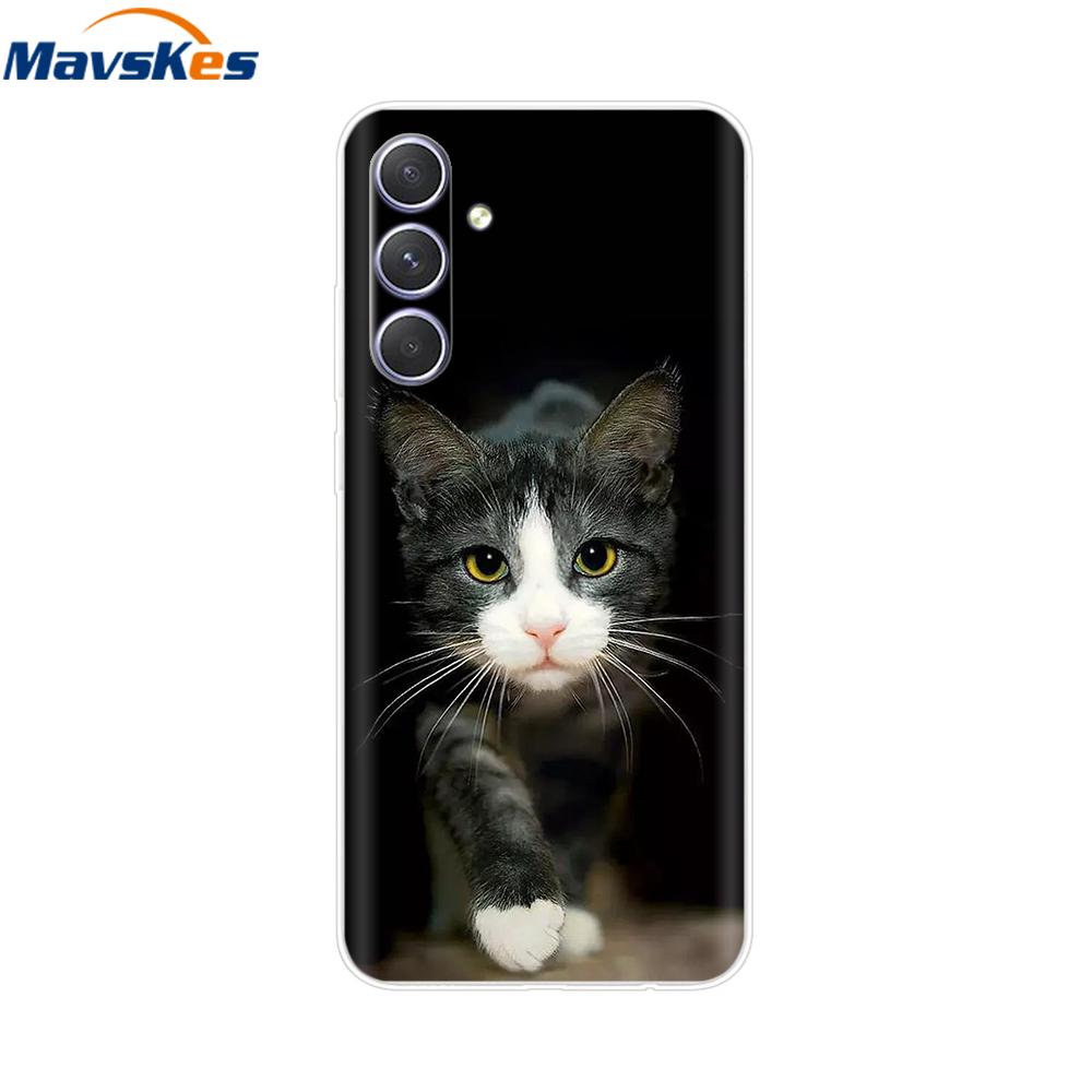 For Samsung Galaxy A24 A14 Case Transparent Soft Silicone TPU Back Cover For SamsungA24 A 24 GalaxyA14 4G Protective Shell Funda