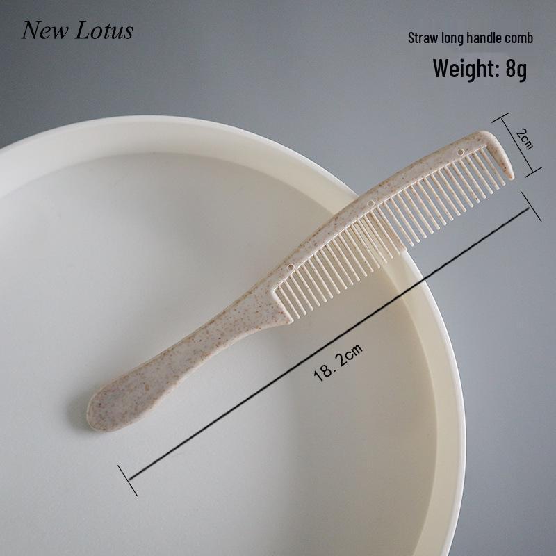 

Lotus Disposable Straw Comb Hotel Travel Essentials