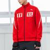 Anta Stand Collar Zip-Up Long-Sleeve Training Jacket Unisex Outerwear Red 152217745-1
