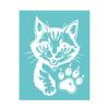 Silk Screen Printing Template Polyester Silkscreen Print Stencil for Printing on Clay Fabric Wood and Jewelry Making