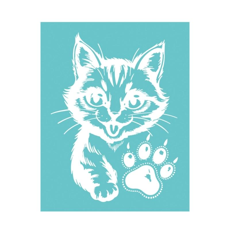 Silk Screen Printing Template Polyester Silkscreen Print Stencil for Printing on Clay Fabric Wood and Jewelry Making