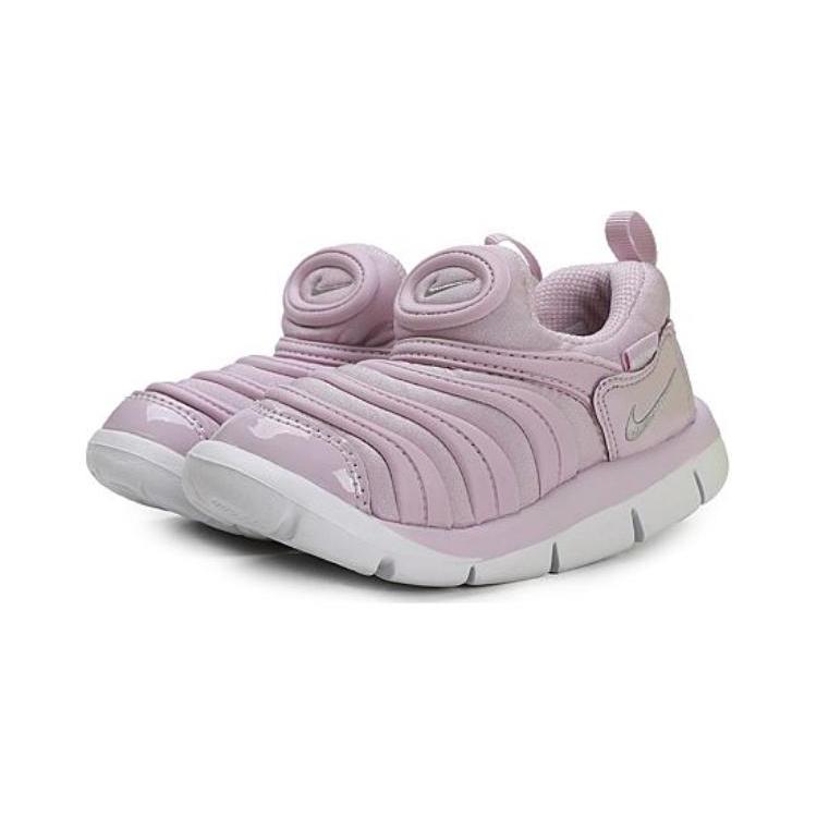 Nike Dynamo Free Abrasion Resistant Abrasion Resistant Low top Kids Lifestyle Shoes Purple Children Aged 3 7 Years Old 343738-508