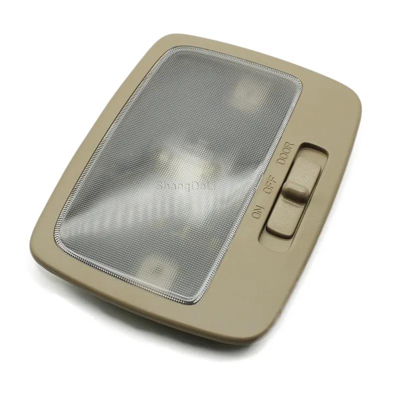 Beige Car Rear Interior Reading Light Overhead  Indoor Ceiling Reading Lamp for kia Sportage 2005-2010
