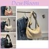 Chic And Minimalist Korean Style Commuter Shoulder Bag In Soft Corduroy For 2024