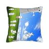 Cute GANADI  Pillowcases  Fashion Pillow Case For Sofa Couch Bed Living Room Soft Pillow Cover