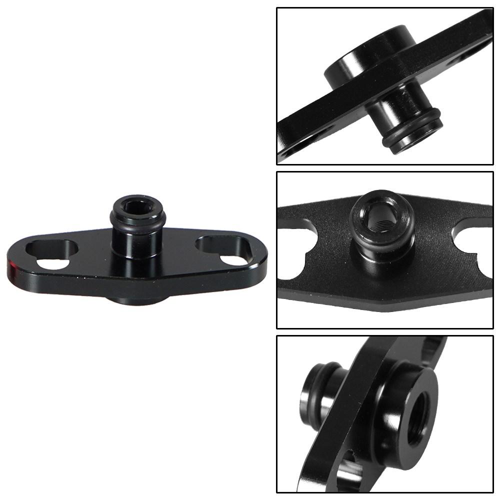 Hot Sale Fuel Rail Pressure Regulator Adapter Kit Set Aluminium Fuel Rail Adapter Replacement Accessories For Toyota Nissan