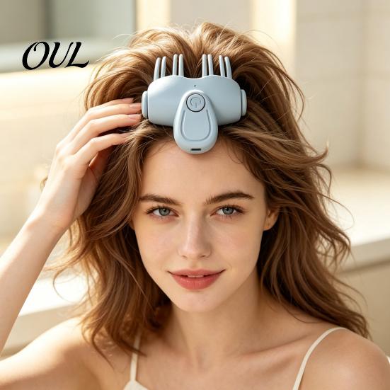 Root Volumizing Accessory Heated Lift Clip, 2 Temperature Adjustable Fine Flat Hair Volume Enhancer Styling Comb, Electric Clip for Men Women Wireless