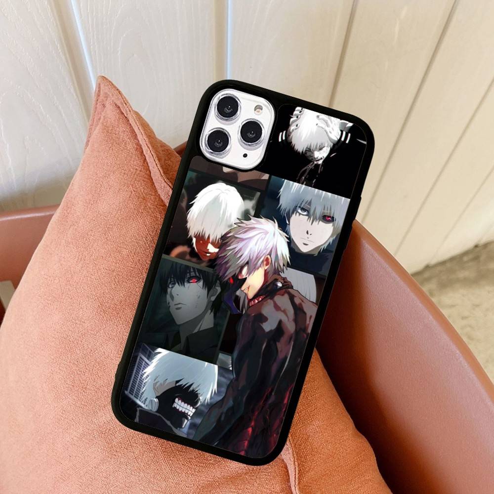 Manga T-Tokyo Ghoul Classic Anime PC+TPU Phone Case For IPhone 11 12 13 14 15 16 17 Plus Pro Max Cover