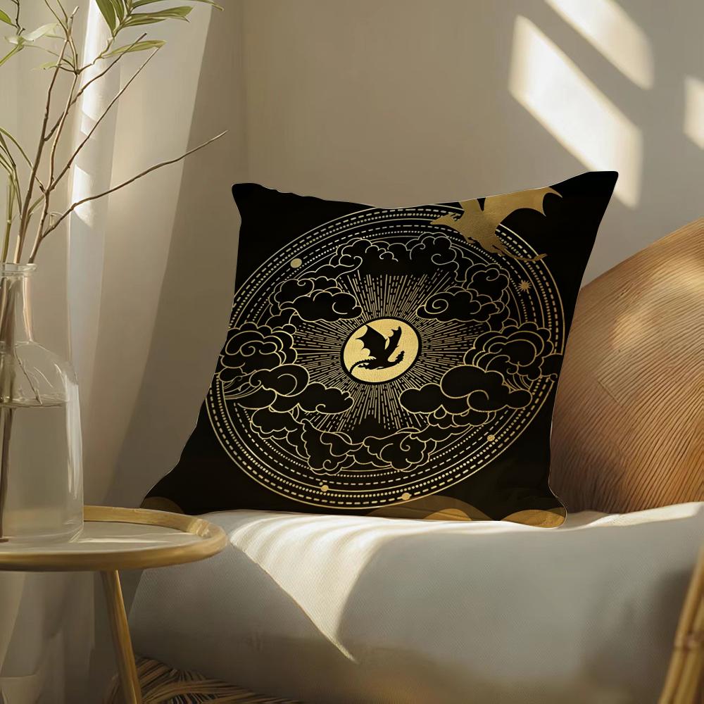 F-Fourthw-Wingdragon Pillow Case Pillowcase, Double-Sided Printed, Sofa Cushion, Bedroom Headboard