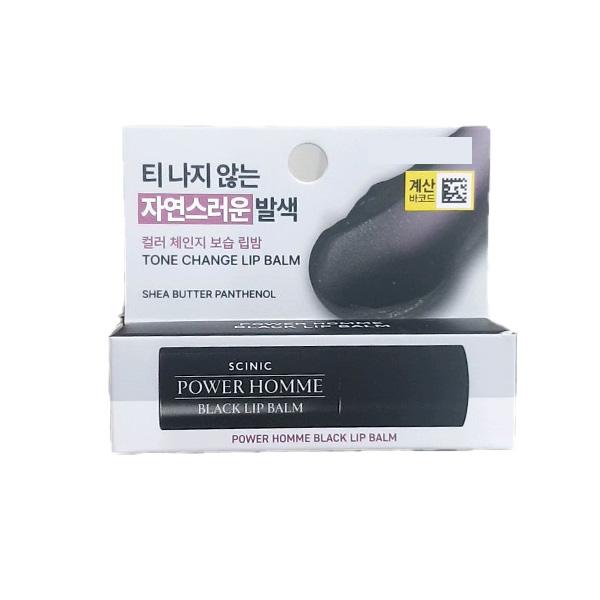 Scinic Power Homme Black Lip Balm 4g One thing