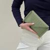 Autumn and winter small fragrant style versatile woven bag simple casual shoulder envelope bag fashionable commuter flip sheepskin bag women
