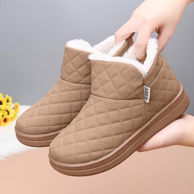 Nuove Scarpe di Cotone, Stivali da Neve Ispessiti da Donna, Scarpe Lazy a Calzino Alte con Suola Morbida Antiscivolo, Scarpe con Suola Ispessita