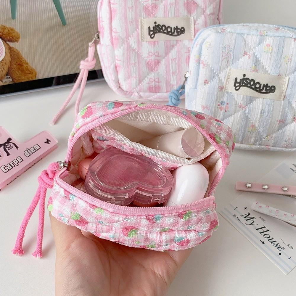 Pen Bag Cloth Toiletry Bag Pencil Case Jewelry Organizer Makeup Storage Pouch For Travel