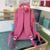 Schoolbag Vibrant Colorful Contrast Color Splicing School Bag Junior High School Student High Saturation Multi-layer Storage Campus Commuter Versatile