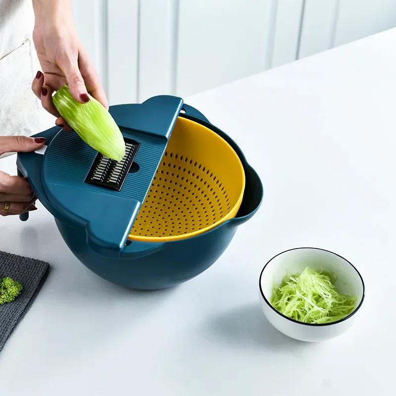 Multifunction Kitchen Tool Accessories Potato Peeler Carrot Grater Vegetable Shredder Slicer Onion Garlic Grater Filter Grater