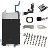 Full Set LCD Parts For iPhone 6 6P 6S 7 7P 8 Plus Front Camera Home Button Key Flex Cable Screen Metal Bracket  With Full Screws