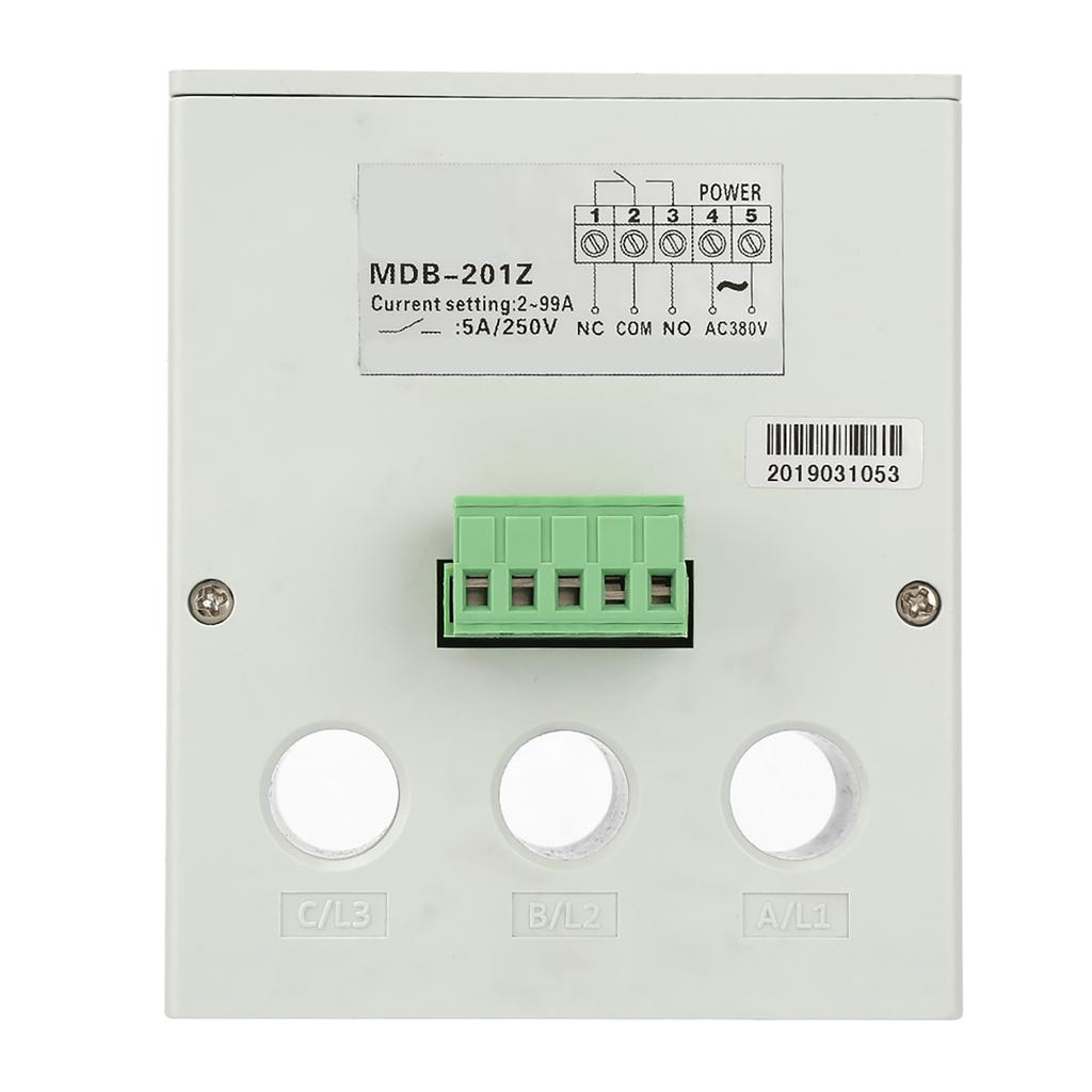 380V AC Digital Electric Motor Protector 299A Overload Phase Loss Protector with Display(380V)