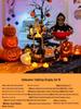 Halloween Glow-in-the-Dark Pumpkin Lantern Set for Party Decorations