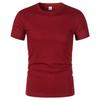 Men's Summer Quick-Dry Mesh T-Shirt - Short Sleeve, Round Neck, Solid Color Fashion Top