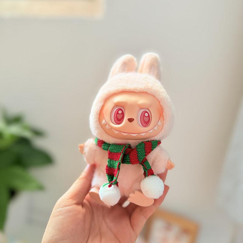 

[Только одежда] Брелоки первого и второго поколения, Подвески для одежды, Вечеринка сидящих Рабуб, Новогодний свитерный набор. excluding dolls