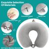 Neck Pillow Airplane - Memory Foam Travel Pillow for Head and Neck Support Suitable for Sleeping Airplane,Traveling,Self-Driving