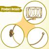 Bath Towel Holder for Bathroom Bag Napkin Clothes Robe Coat Hanger Hand Wall Decor Indoor
