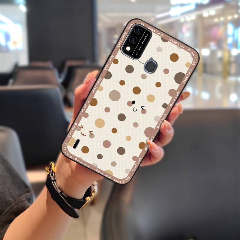 Durable Full Wrap Phone Case For Itel A48 Soft Case TPU Anti-knock Silicone Cover Anti-dust Protective Cute Back Cover