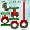 2026 New 4PCS/6PCS With Small Christmas Wreath Hanging Cabinet Garland Reusable Versatile For Home Thanksgiving Day