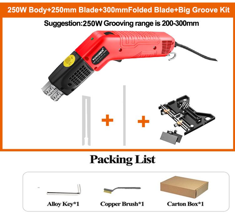 Air Cooling Electric Foam Cutting Tool Machine Groove Styrofoam Slotting Plate Carving Foam Heating Knife Polystyrene Hot Knife