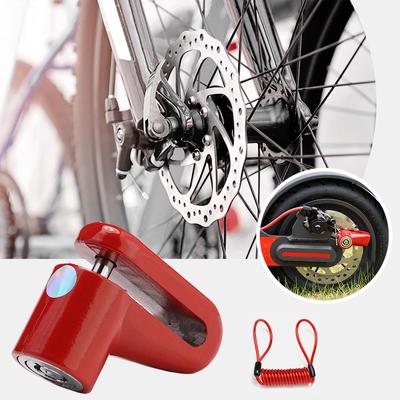 Anti-Theft Wheels Disc Brakes Lock with Steel Wire for M365 Electric Scooter Bicycle Scooter Motorcycle Accessories