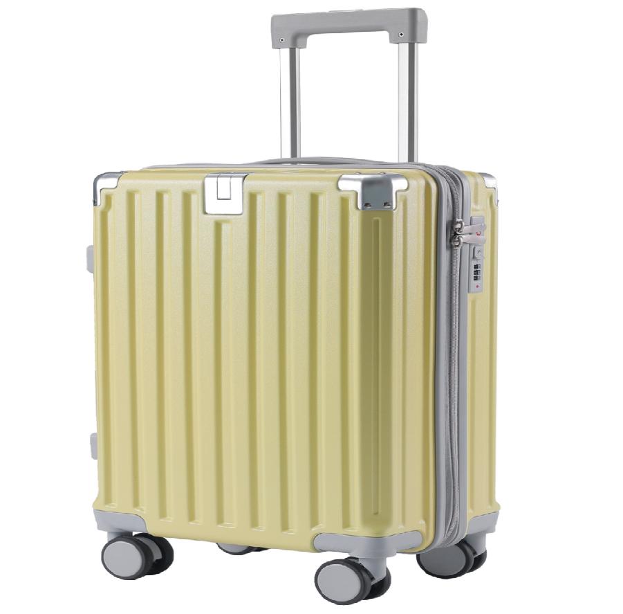 New Luggage Cardan Wheel Large Capacity Suitcase Password Box Durable Password Student Trolley Box Suitcase Zipper Style