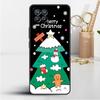Coque pour Realme 8 C21y GT Neo 2 3 8i C21 7 C11 6 C12 C35 C3 GT 9 Pro C12 Master Funda Housse de Téléphone Bonhomme de Neige Noël Mignon