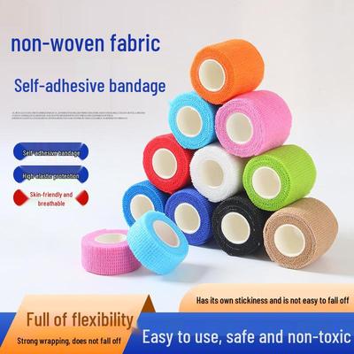 Elastic Self-Adhesive Sports Bandage for Pets and Fingers - Non-Woven, Universal Protection