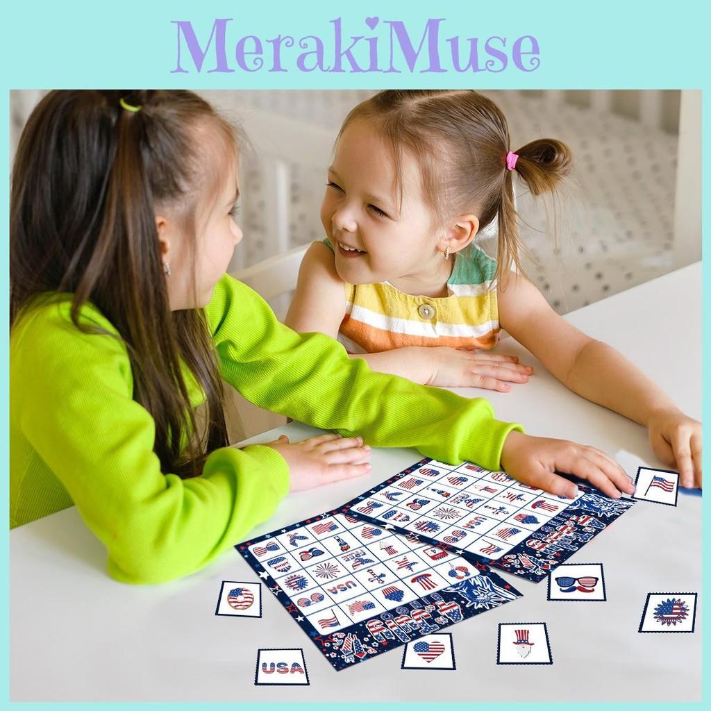 Independence Themed Day Party Afternoon Tea Entertainment Board Game Card Set