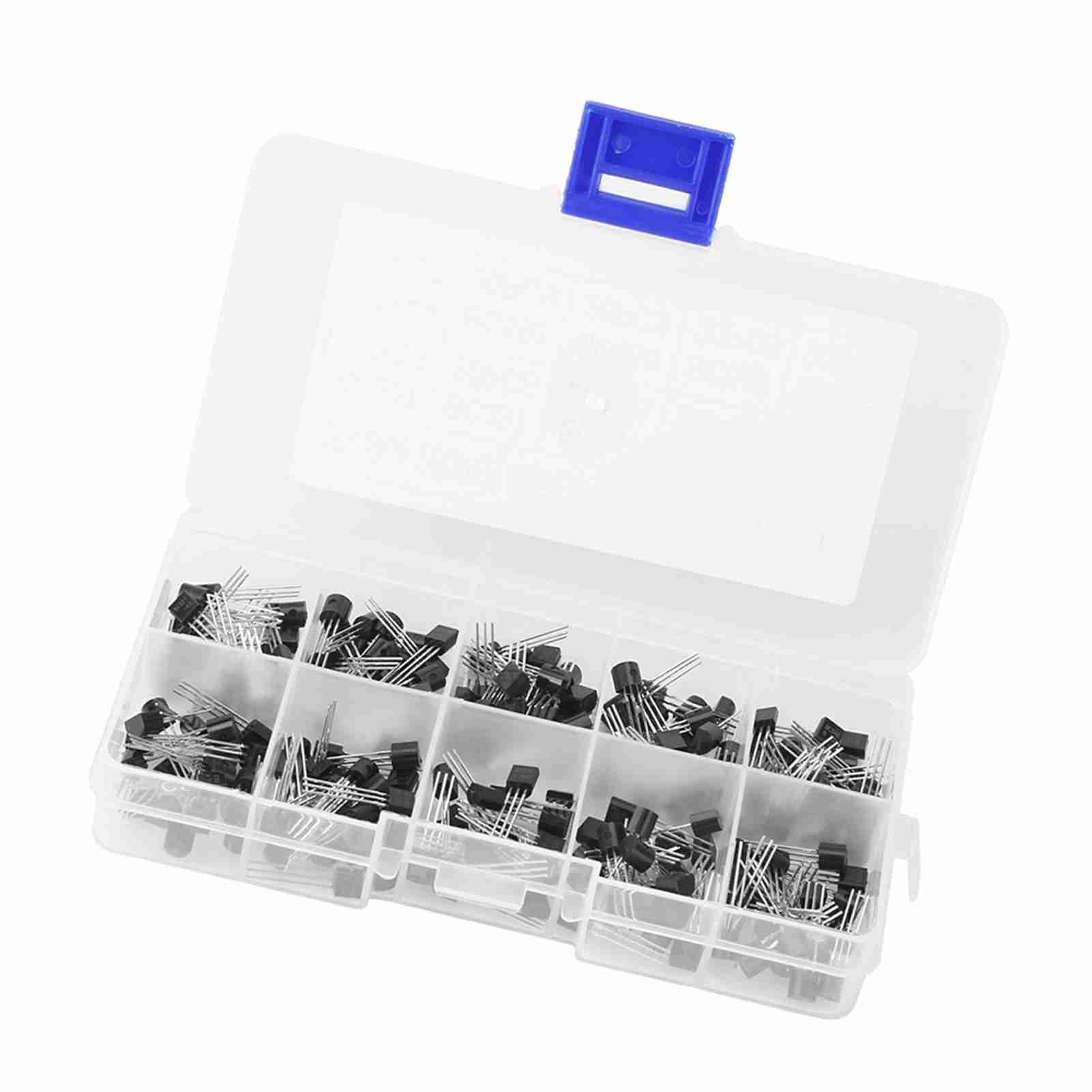 

200pcs 10 Values NPN PNP TO‑92 BC327‑BC558 Transistor Assortment DIY Kit