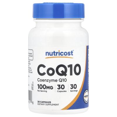 CoQ10, 100mg, 30 kapslí