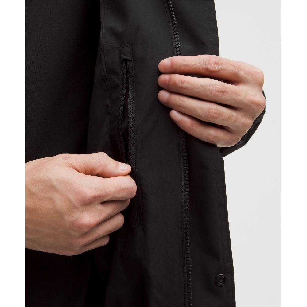 Lululemon Waterproof Cinch Hem Jacket Black