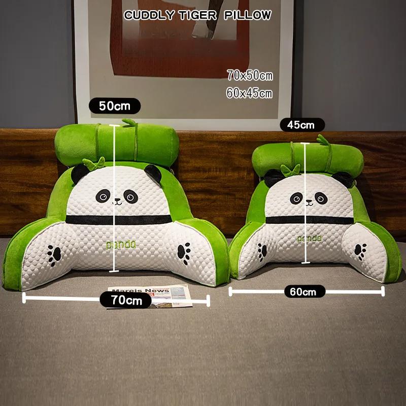 Cartoon Panda Detachable Washable Cushion Bedhead Pregnant Women's Waist Pillow Sofa Decorator Lumbar Support Chair Cushion