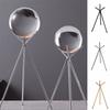 Simple Triangle Crystal Ball Base Gold/Silver Sphere Display Stand  Desktop Ornaments