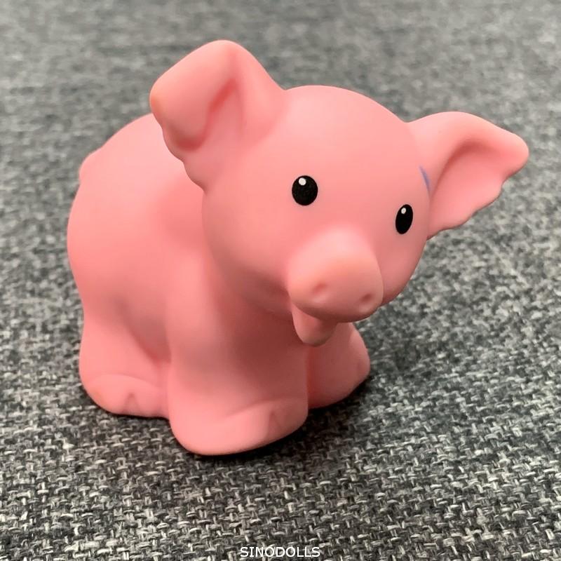 BIXE Fisher Lot Little 2inch Mini Pessoas Fazenda Zoológico Animal Desenhos animados figuras de ação brinquedos presente de Natal