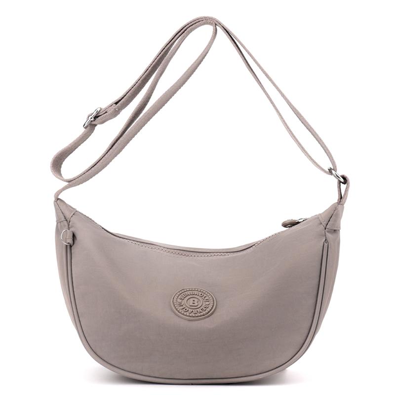 Lightweight Large Capacity Hobo Bag Nylon Water-Repellent Shoulder Bag Women's Crossbody Bag