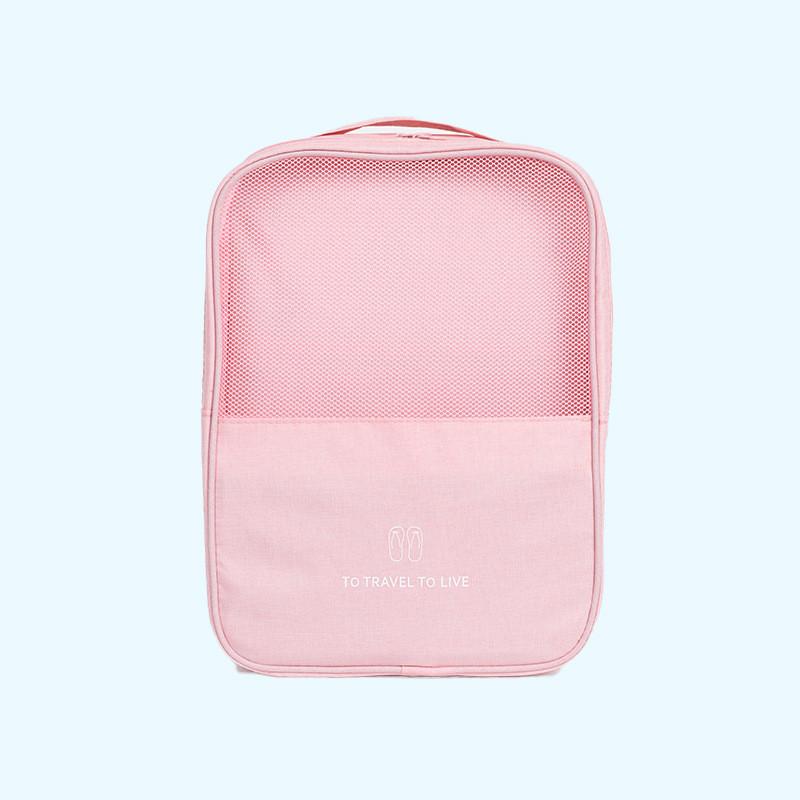 Travel Shoe Organizer With Waterproof Oxford Cloth Large Capacity For Packing And Storage